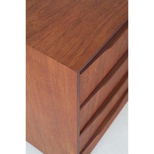 Mid-Century Danish Teak Chest of Drawers, 1960s For Sale - Image 6 of 15