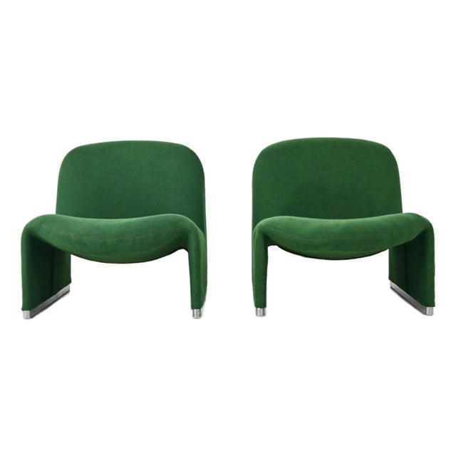 Vintage Alky Chairs by Giancarlo Piretti for Anonyma Castelli, 1970s, Set of 2 For Sale