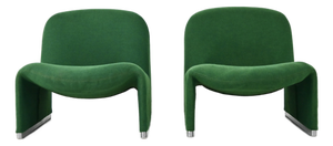 Vintage Alky Chairs by Giancarlo Piretti for Anonyma Castelli, 1970s, Set of 2