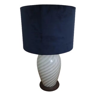 Italian Lamp in Murano Glass by Tommaso Barbi For Sale