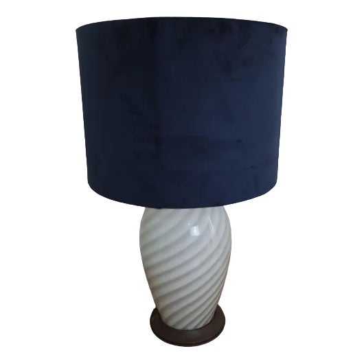 Italian Lamp in Murano Glass by Tommaso Barbi For Sale