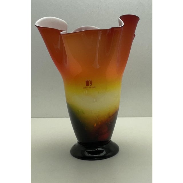 Vintage Vase by Carlo Moretti, 1990s For Sale - Image 17 of 17