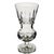 Glass Waterford Lismore Thistle Irish Lead Crystal Vase With Box 7" For Sale - Image 7 of 18