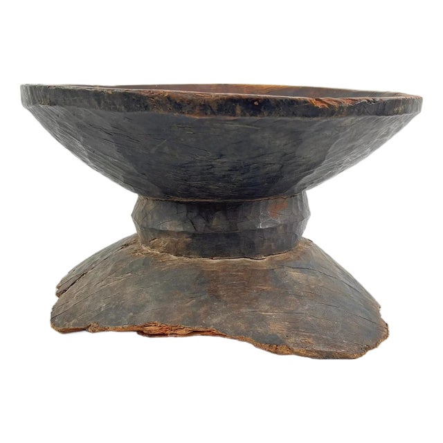 Early 20th Century African Wooden Stool Uganda For Sale