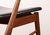 Danish Armchairs in Teak and Skai by Helge Sibast for Sibast, 1955, in Very Good conditions. Designed 1960 to 1969 This...