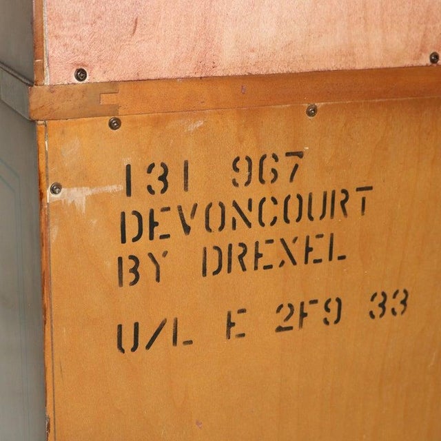 Vintage Drexel Heritage English School Adam’s Style Neoclassical Armoire 20thC For Sale - Image 15 of 18