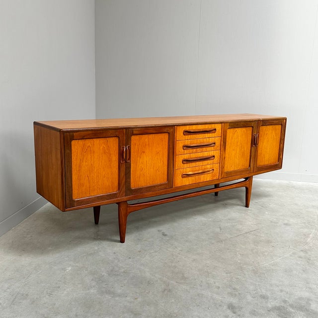 Vintage Sideboard in Teak by V. Wilkins for G-Plan, 1960s For Sale - Image 11 of 18