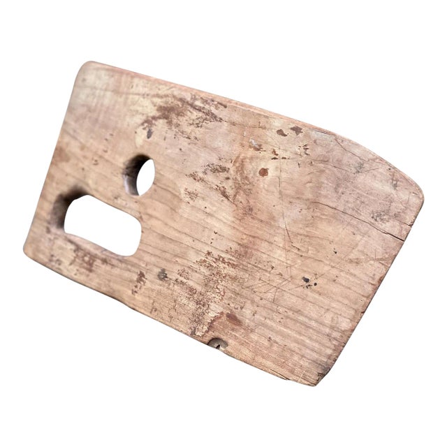 Antique Wooden Artist Palette Sourced in France, 19th Century For Sale