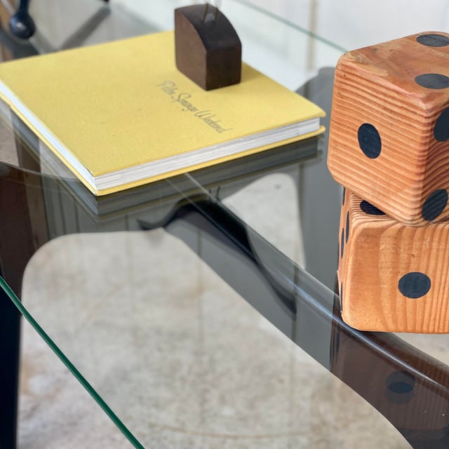 Wood 1960s Adrian Pearsall Style Biomorphic Coffee Table For Sale - Image 7 of 12