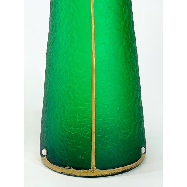 Art Nouveau Early Antique Art Nouveau Mont Joye Vase by François-Théodore Legras For Sale - Image 3 of 11