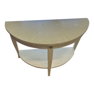 Ethan Allen White End Table For Sale