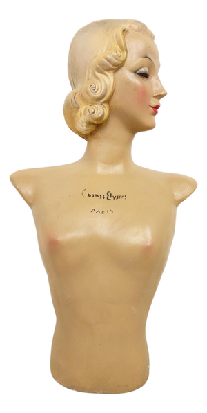 Vintage French Advertising Statue, 1960s