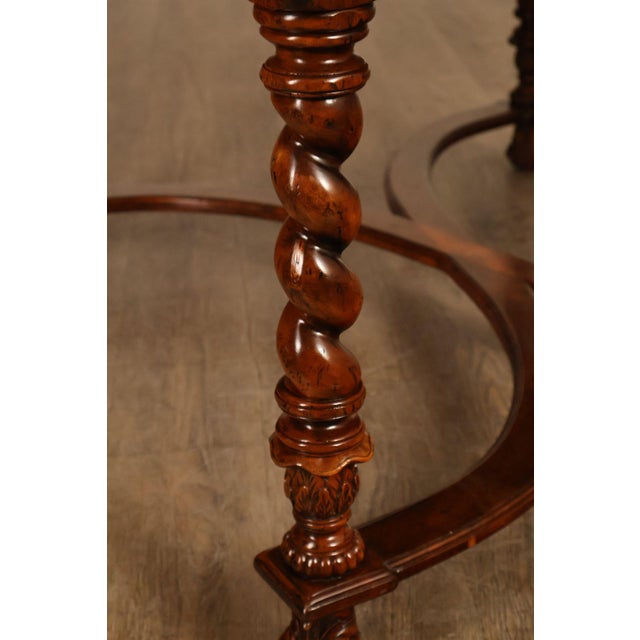 Jonathan Charles Square Top Oyster Coffee Table With Slides For Sale - Image 15 of 18