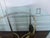 Pair of Vintage LaBarge Style Brass & Glass End Tables | Neoclassical Hollywood Regency For Sale - Image 9 of 10