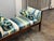 Bespoke Coastal Stripe Bench For Sale - Image 10 of 12
