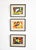 Irene Hartlmayer, Mid-Century Modern Abstract Compositions, 1966, Gouache, Framed, Set of 3 For Sale - Image 12 of 12