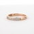 18k Gold Diamond Band Ring With 0.57ct Princess-Cut Diamonds For Sale - Image 17 of 18