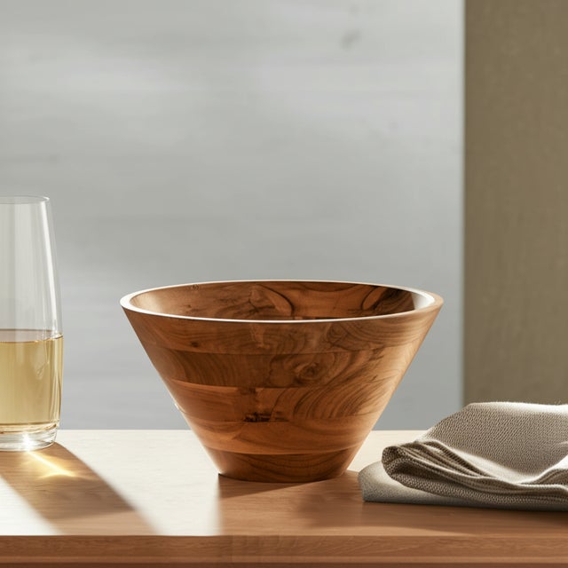 Timber Serve Bowl For Sale - Image 9 of 10