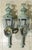 Magnificent Pair of Vintage Solid Brass Eagle-Topped Wall Lanterns For Sale - Image 17 of 17