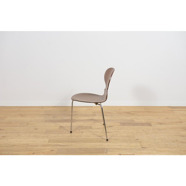 Mid-Century Model 3101 Ant Dining Chairs by Arne Jacobsen for Fritz Hansen, Denmark, 1970s, Set of 4 For Sale - Image 12 of 18