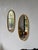 Antique Oval Mirrors in Wood, 1890s, Set of 2 For Sale - Image 9 of 18
