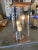 Silver 1970s Post Modern Teak and Chrome Pendant Light Fixtures - a Pair For Sale - Image 8 of 13