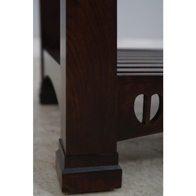 Stickley Highlands Cherry Arts & Crafts Coffee Table For Sale - Image 10 of 14