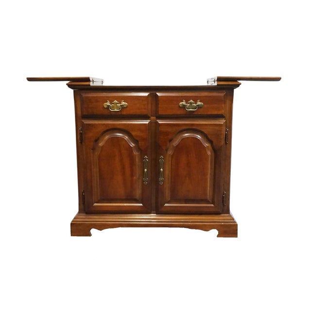 Bernhardt Furniture Solid Cherry Traditional Style 49" Flip Top Server Buffet For Sale In Kansas City - Image 6 of 18
