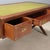 English Naval Style Mahogany Writing Desk For Sale - Image 3 of 12