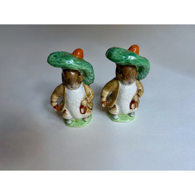 1970s Pair Beswick "Benjamin Bunny" Porcelain Figurines, C. 1970's For Sale - Image 5 of 18