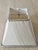 Tan Stiffel 1960s Silk Tapered Sloped Square Transitional Traditional Lamp Shade For Sale - Image 8 of 18