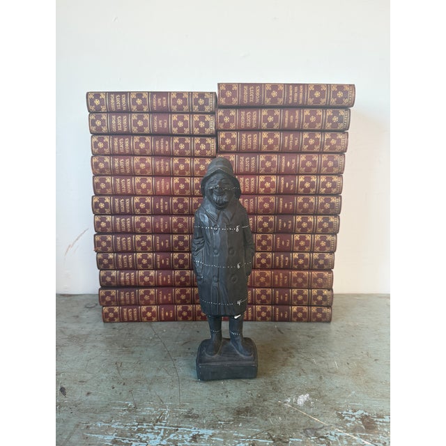 Antique 24 Book Set of 'Complete Works of George Eliot' in Leather-Bound Volumes - By Harper & Brothers For Sale - Image 6 of 15