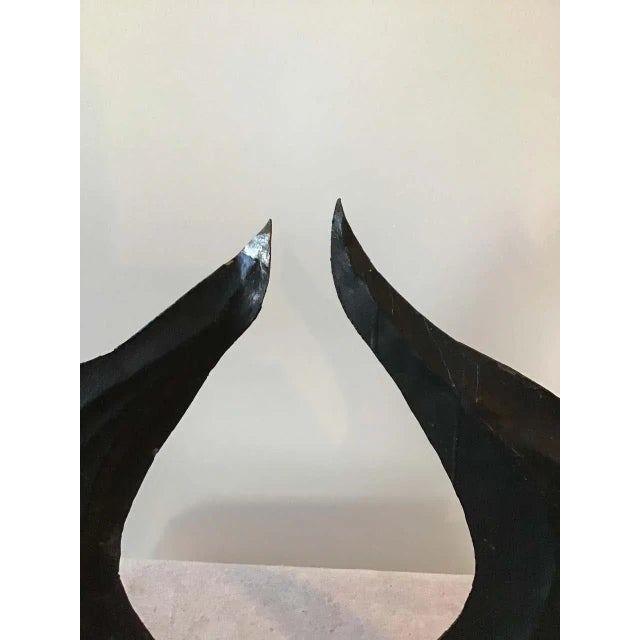 1920s Handmade Dragon Andirons For Sale - Image 10 of 13