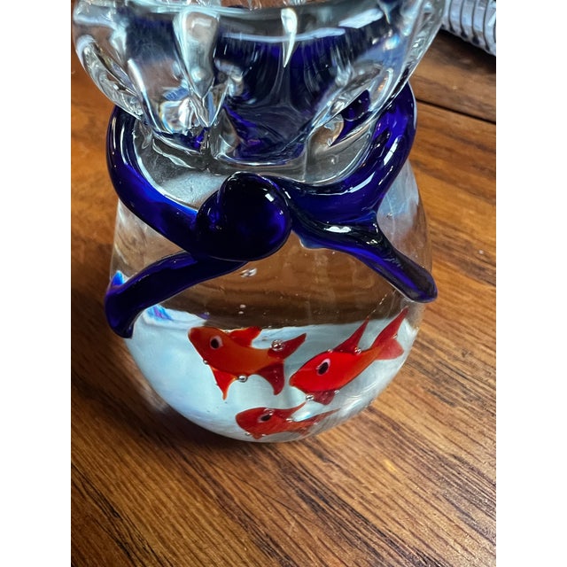 Collection of Vintage Abstract Glass Paperweights- Set of 3 For Sale - Image 10 of 12