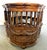 Wood Vintage John-Richard European Crossroads Collection French Cane Coffee Table For Sale - Image 7 of 18