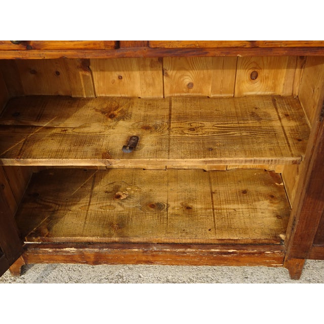 Vintage Parisian Pine Buffet, 1890s For Sale - Image 15 of 18