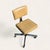 Vintage InterRoyal Chrome and Faux-Leather Office Chair For Sale - Image 4 of 10