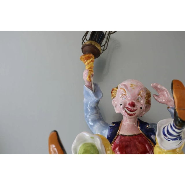 Italian Handmade Ceramic Sconces, 1950s, Set of 3 For Sale - Image 11 of 18