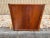 Mid-Century Modern Wood Rectangular Waste Basket Trash Can Good condition with age and use Approximate measures: Height...