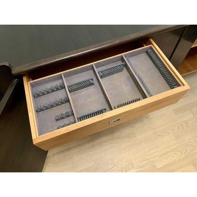 Bauhaus Art Deco Dining Room by Bruno Paul and Hans Hartl for Hellerau, 1920s, Set of 10 For Sale - Image 16 of 18
