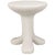 Laramy Side Table, White Fiber Cement For Sale