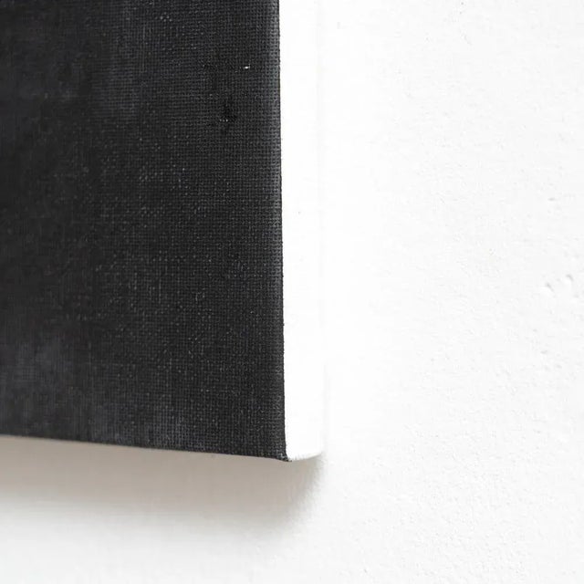 Enrico Della Torre, Art Black Composition, Charcoal on Canvas, 2017 For Sale - Image 6 of 12