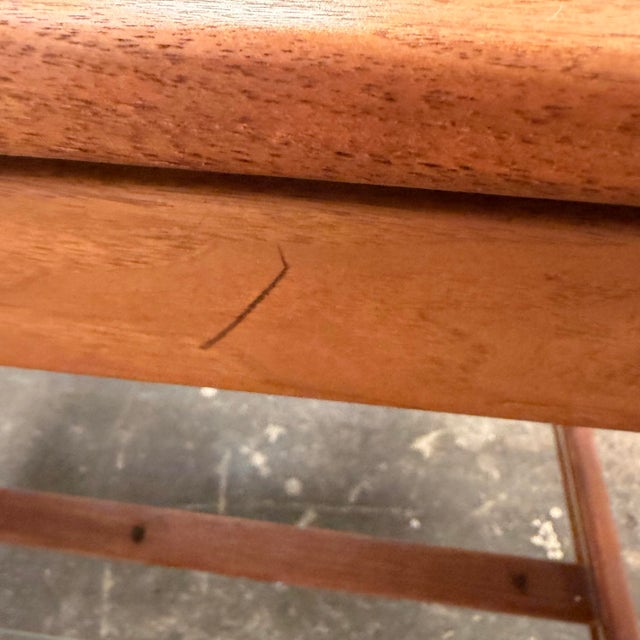 Jens Risom Rolling Bar Cart Mid Century Modern American For Sale - Image 11 of 12