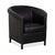 Black Leather Aura Armchair by Paolo Piva for Wittmann For Sale - Image 15 of 15