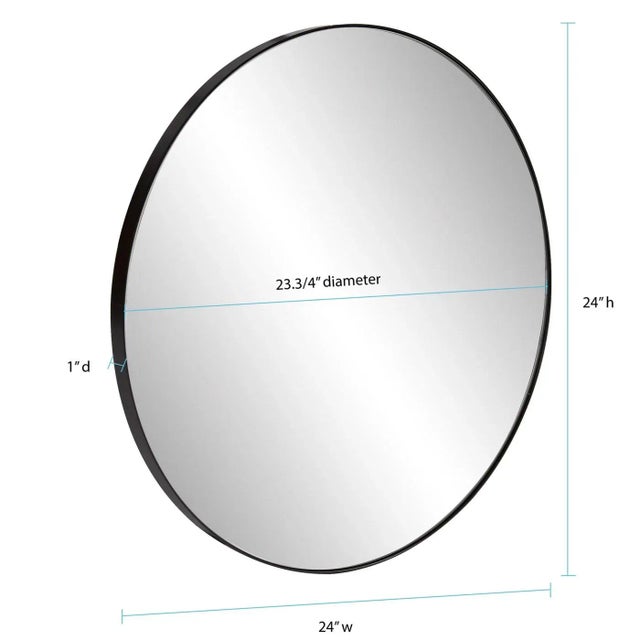 Glass Kenneth Ludwig Chicago Hastings Brushed Black Shield Frame Mirror For Sale - Image 7 of 8