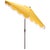 Yellow Torsa 9 Ft Crank Umbrella, Yellow/Brown Pole For Sale - Image 8 of 9