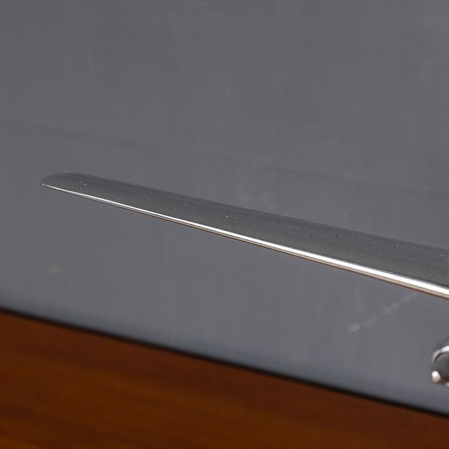 Silver Polished Metal Passenger Plane Model, 1950s For Sale - Image 8 of 16