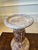 Vintage 7” French Glazed Terracotta Pillar Candleholder For Sale - Image 10 of 14