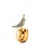 Metal Tiffany & Co. Schlumberger Citrine Bird on a Rock Diamond 18k Gold & Platinum Pin Brooch For Sale - Image 7 of 13