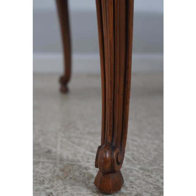 Wood French Louis XV Style Walnut Dining Room Table For Sale - Image 7 of 18